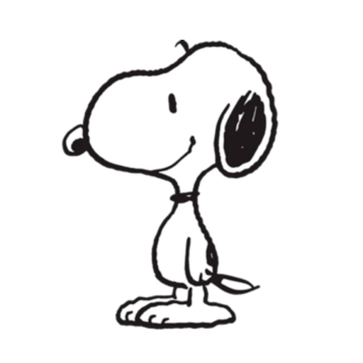 Portrait de Snoopy
