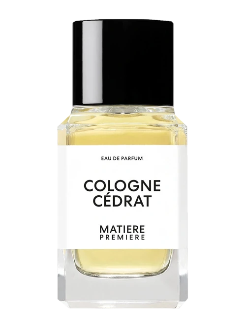 Matière Première Cologne Cédrat