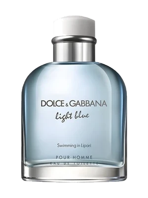 Light Blue Pour Homme Swimming in Lipari