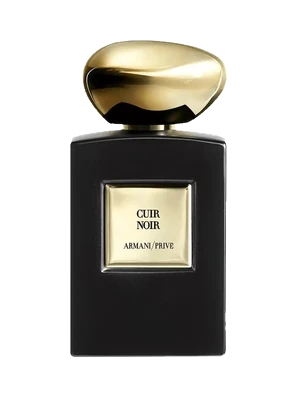 Armani Privé Cuir Noir