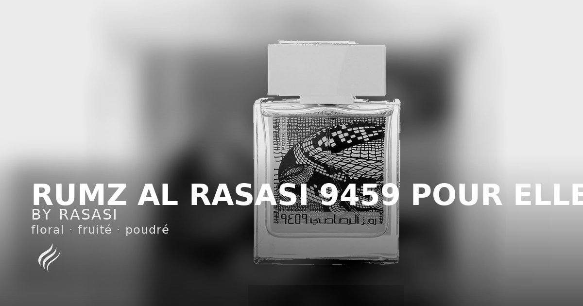 Rasasi Rumz Al Rasasi 9459 Pour Elle – Parfum floral | Affinez