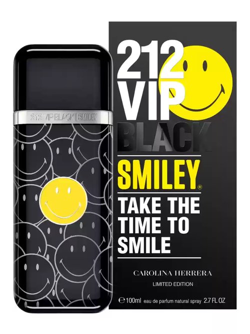 212 VIP Men Black Smiley