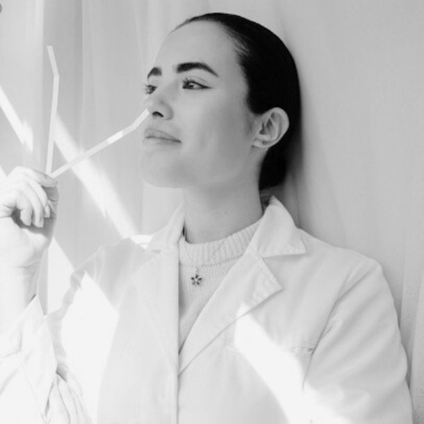 Portrait of perfumer Caterina Catalani