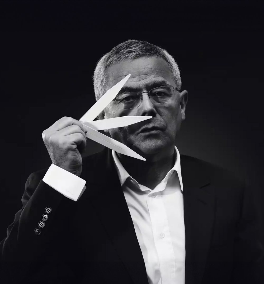 Portrait of perfumer François Demachy