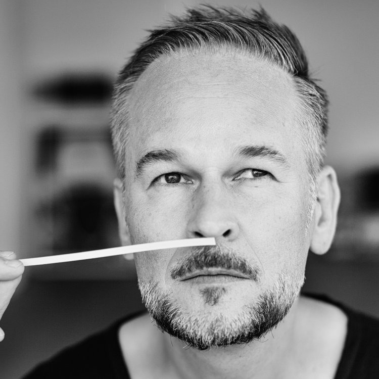 Portrait of perfumer Geza Schön