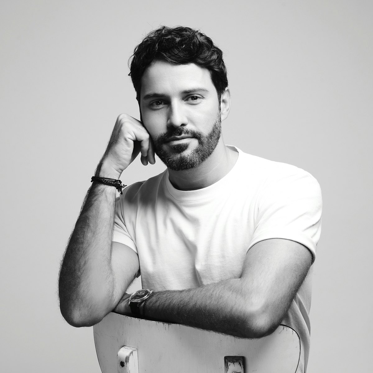 Portrait of perfumer Jérôme di Marino