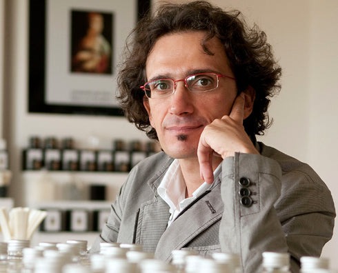 Portrait of perfumer Paolo Terenzi